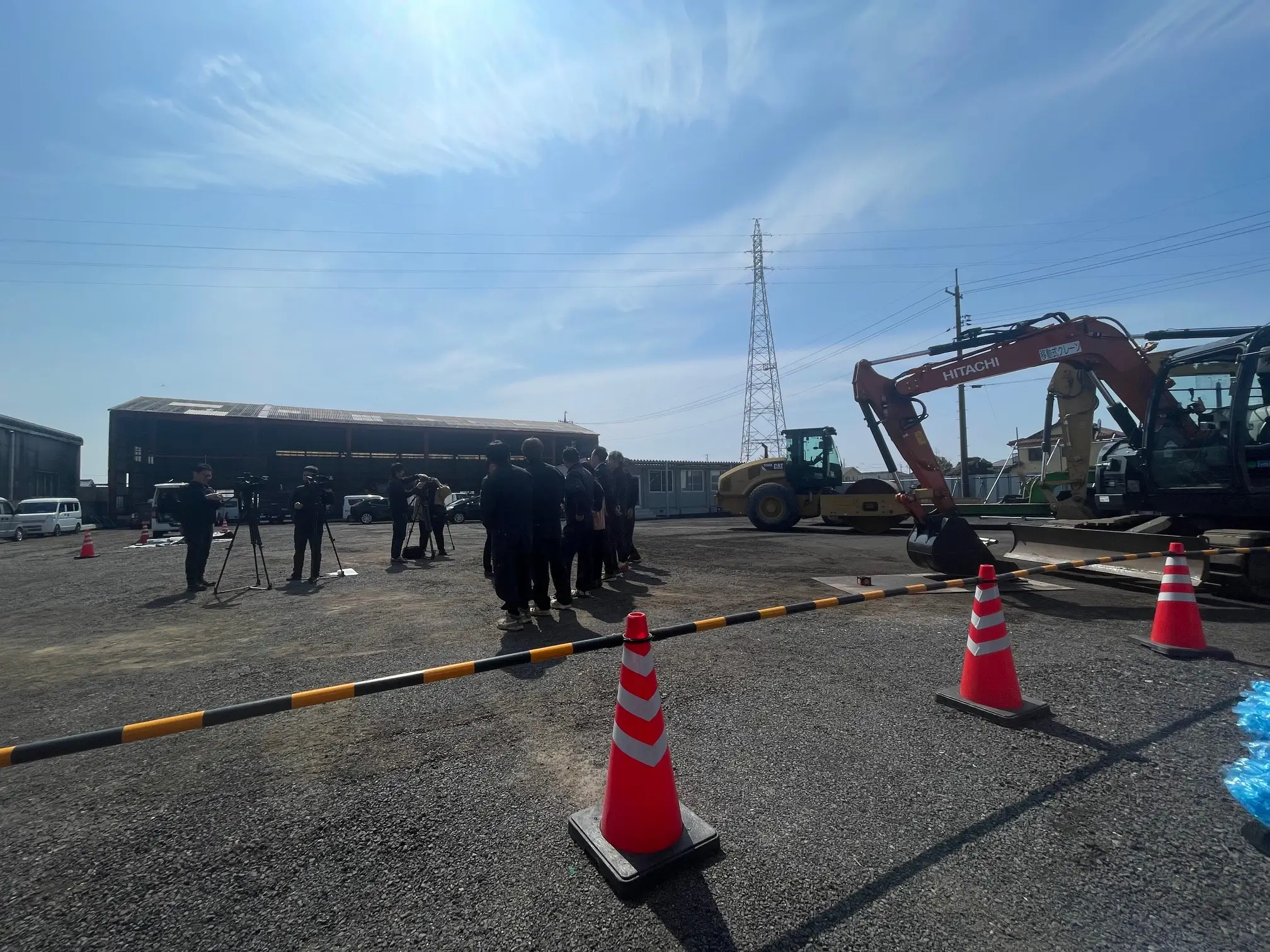 わがとこテレビの番組に出演している様子